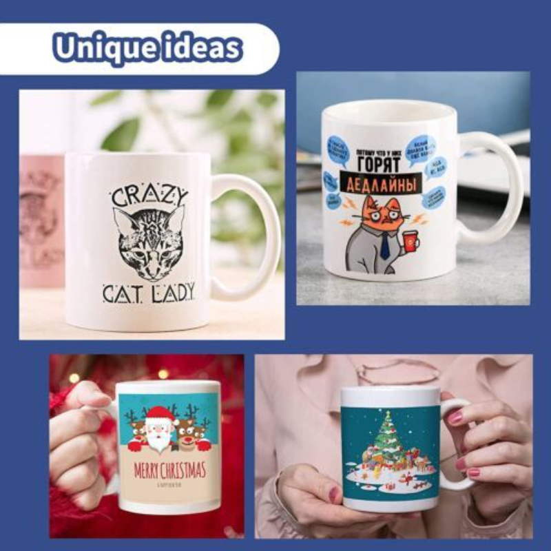 HTVRONT Kubki do sublimacji, b – Sublimation Mug White recenzja i cena