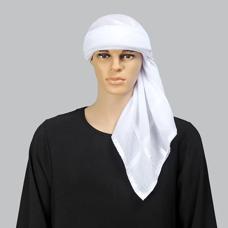 Islam biały kwadratowy szalik  – Bandana Blank White recenzja i cena